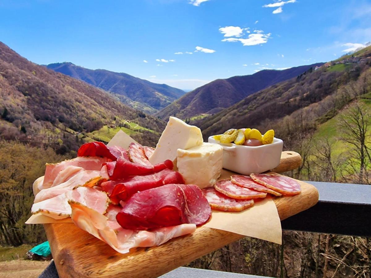 Osteria Manciana Con Alloggio Monte Generoso Scudellate Kültér fotó